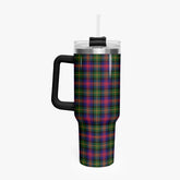 Logan Modern Tartan Crest 40 oz Insulated Tumbler with Handle